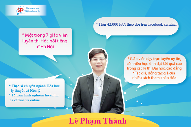 Lê Phạm Thành – “phù thủy trẻ” của những công thức Hóa học